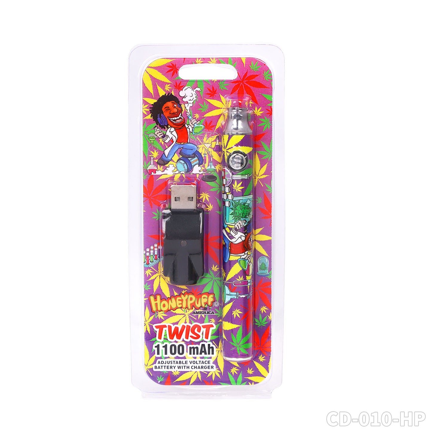 HONEYPUFF hot sale 1100 mAH battery vape accessories with different design