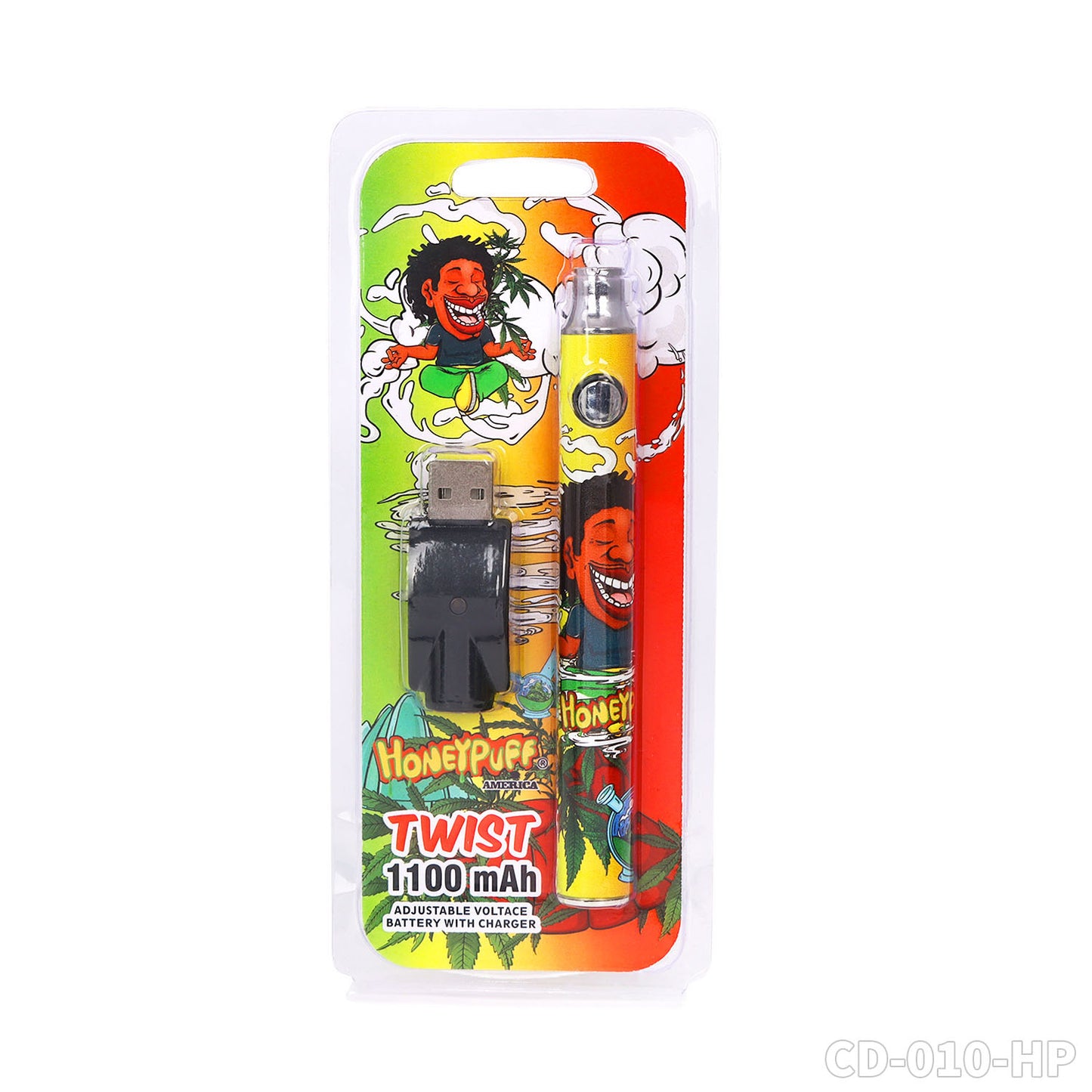 HONEYPUFF hot sale 1100 mAH battery vape accessories with different design