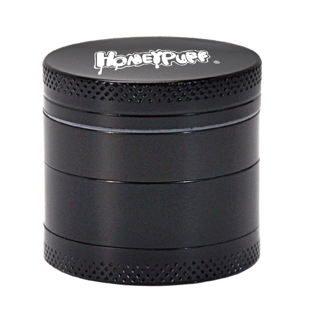 HONEYPUFF Cigarette tray Set, 3-piece cigarette accessory set, plastic plate, tin box, zinc alloy metal smoke grinder