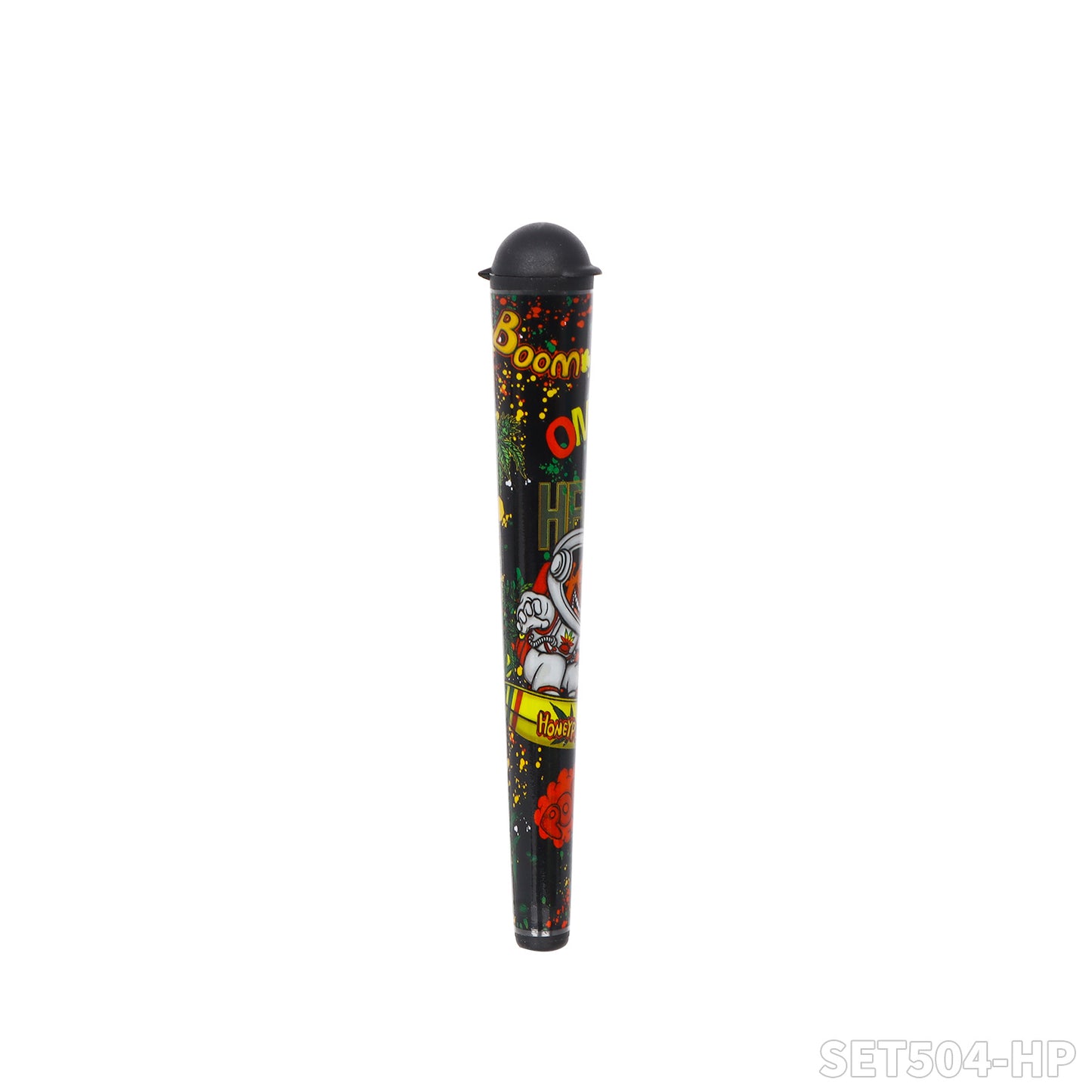 Honeypuff smoking kit with biodegradable rolling tray+3 bags hemp wrap+1 pack rolling paper+1 pcs joint holder+1 pcs plasitc grinder