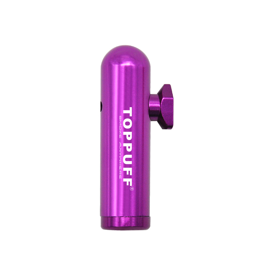 HONEYPUFF zinc alloy metal portable snuff tube, multi color fans you smoking accessories