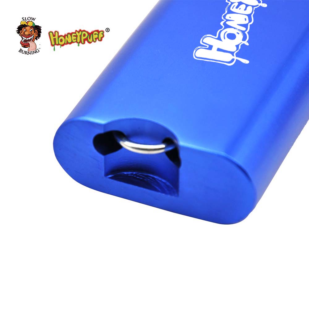 HONEYPUFF multi-color custom logo metal aluminum cigarette box set, ceramic pipe, metal cleaning hook, smoking accessories