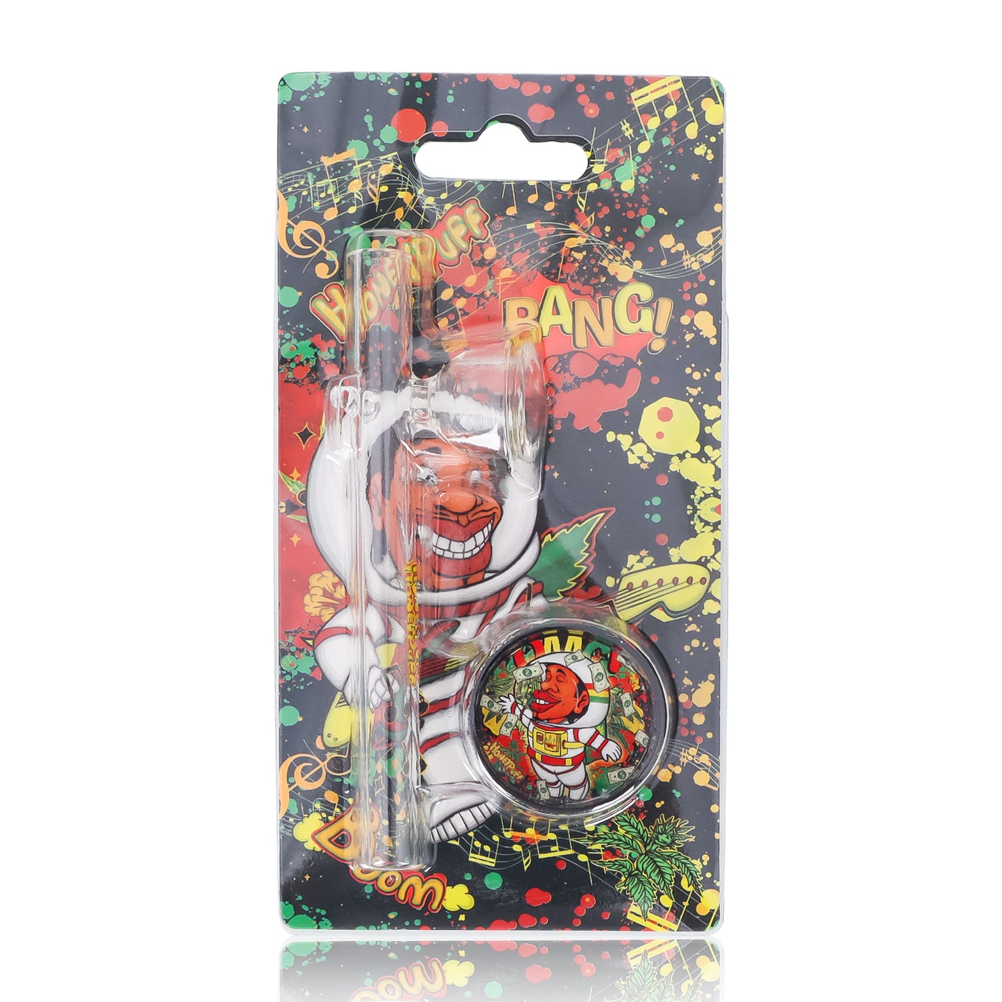 HONEYPUFF Set Multi-color metal pipe plastic smoke grinder Cigarette shop accessories