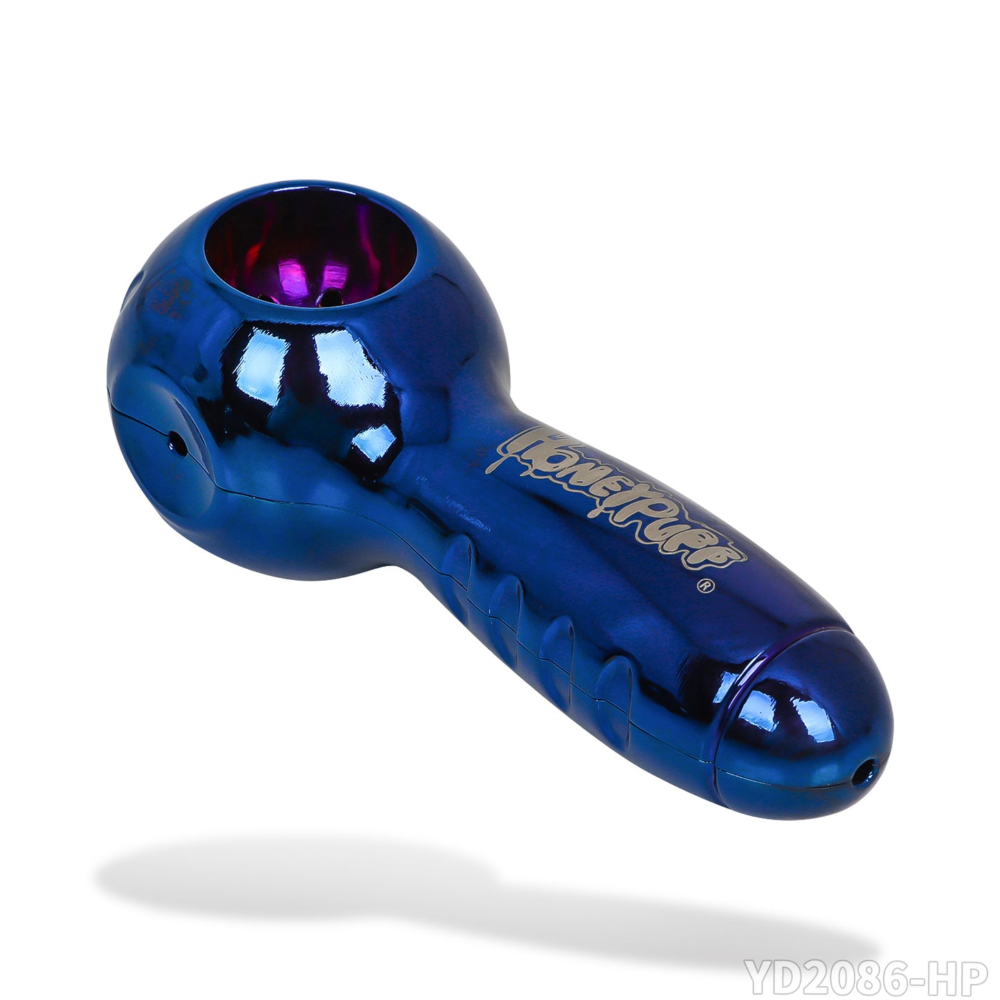 HONEYPUFF black zinc alloy removable laser custom logo with filter tip pipe smoking accessories