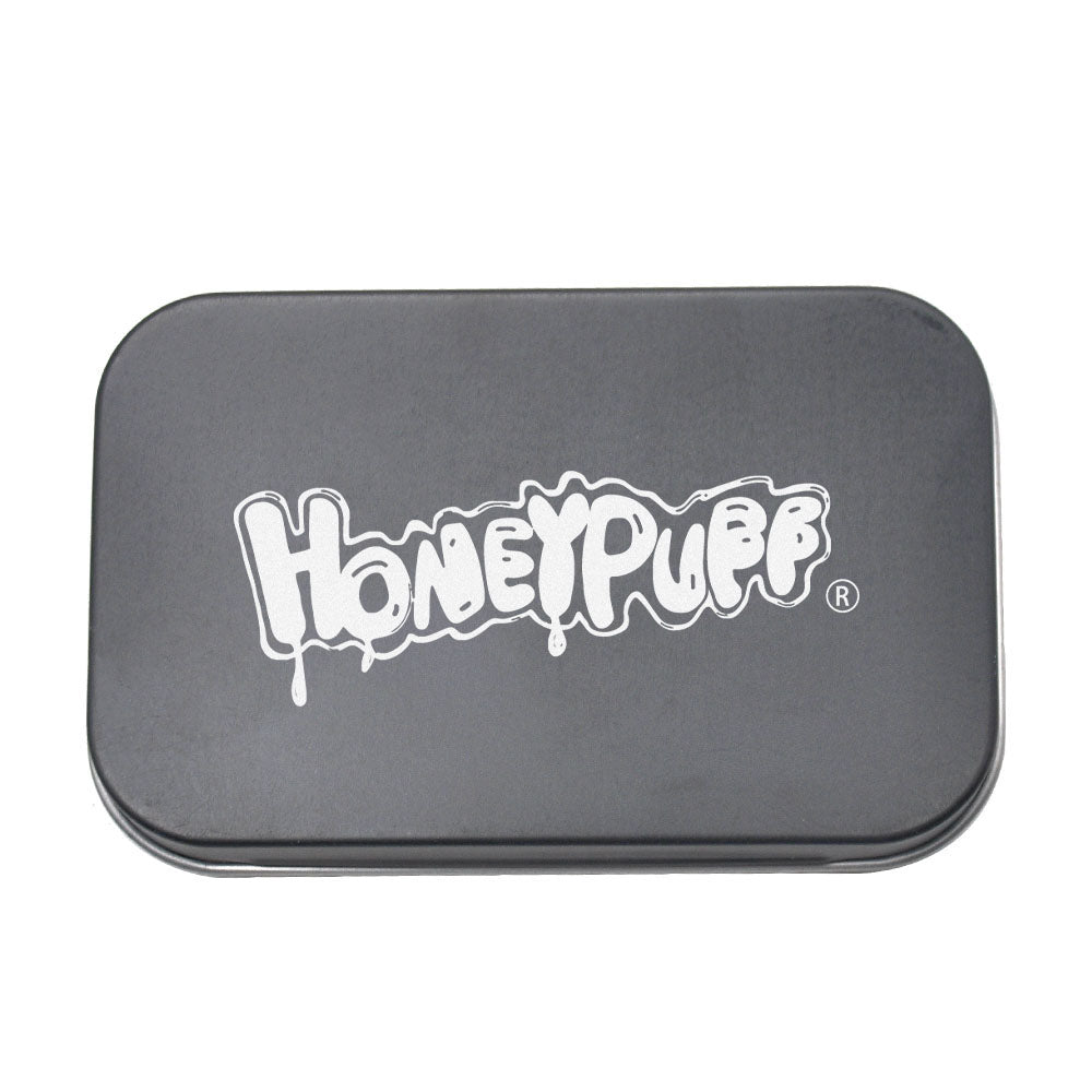 Boîte à tabac portable en fer blanc Honeypuff 63 x 97 mm, boîte à herbes multicolore, accessoires pour cigarettes