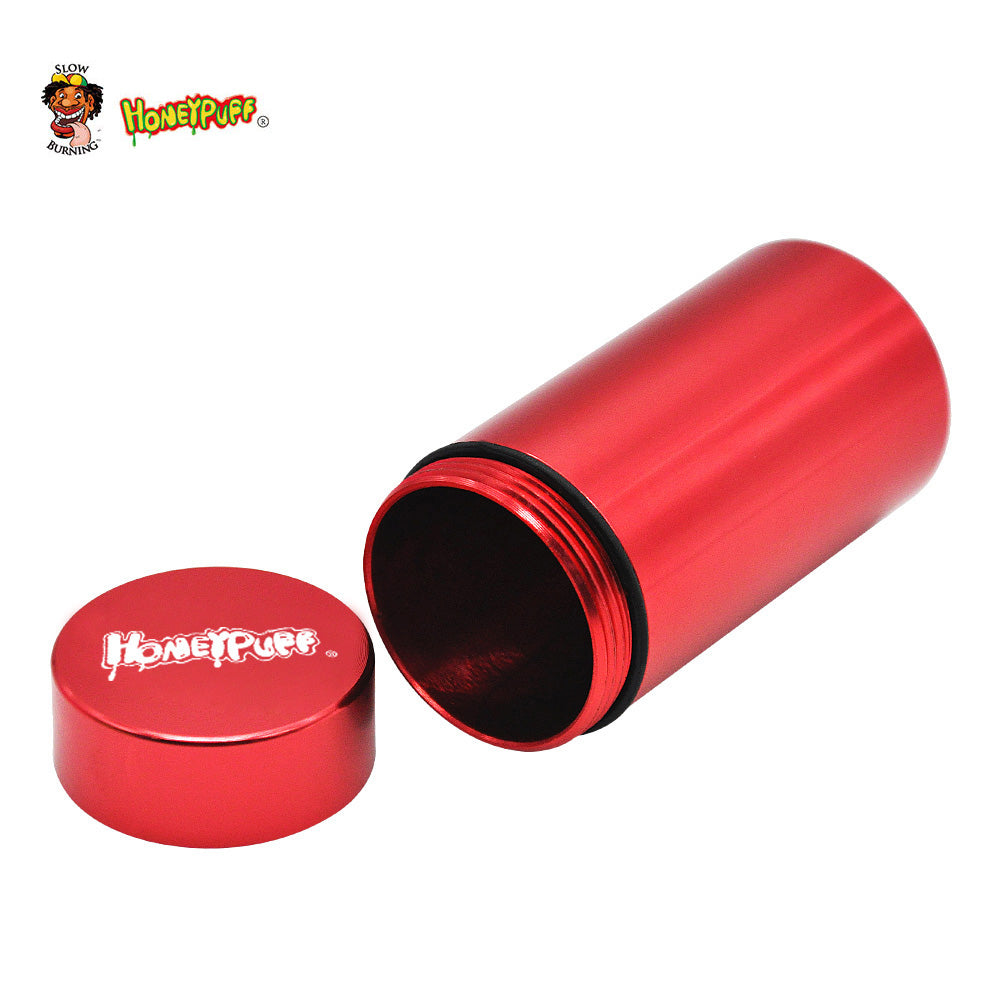Étui à cigarettes Honeypuff 74 x 34 mm en alliage d'aluminium et métal multicolore pour tabac et herbes, accessoires pour cigarettes
