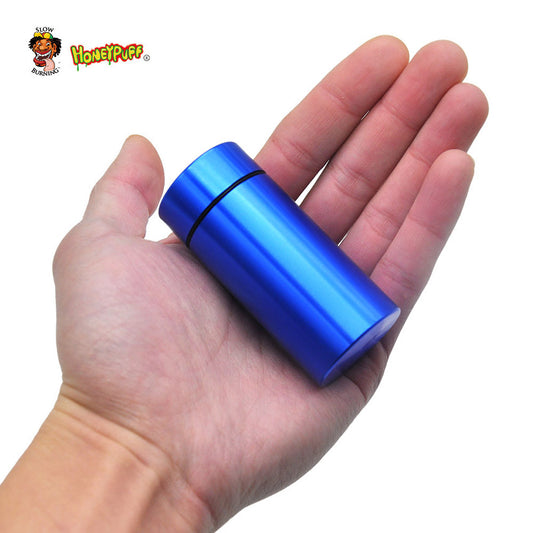 Honeypuff 74 X 34mm Tobacco Metal Aluminum Alloy, Multi-Colored Metal Herbal Case Cigarette Case Cigarette Accessories
