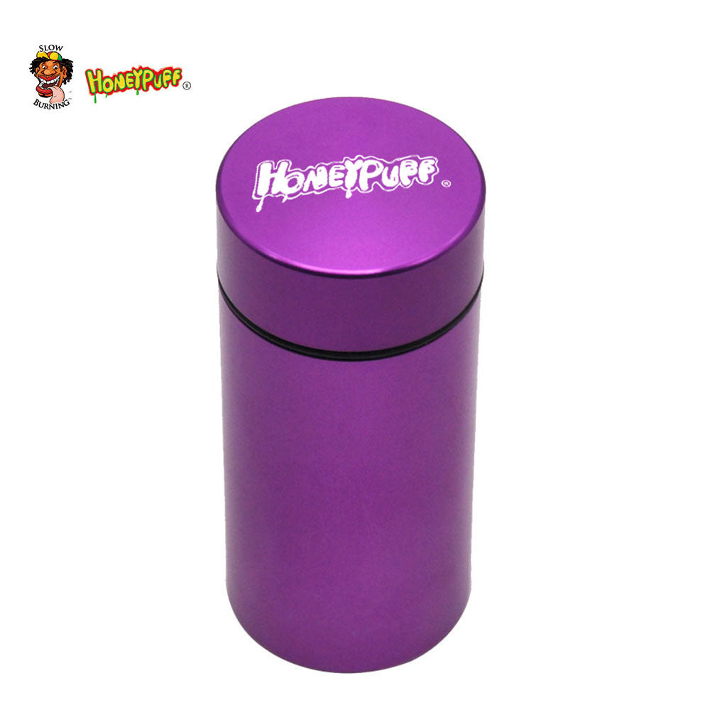 Étui à cigarettes Honeypuff 74 x 34 mm en alliage d'aluminium et métal multicolore pour tabac et herbes, accessoires pour cigarettes