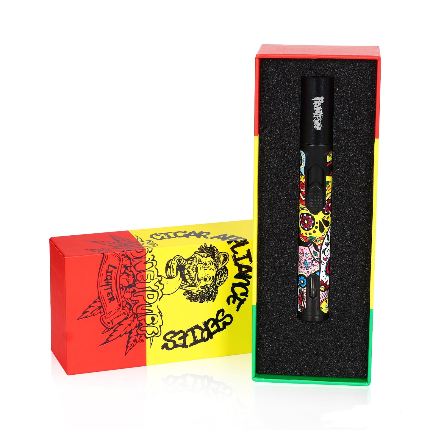 Honeypuff brand hot sale lighter Windproof lighter gift box package