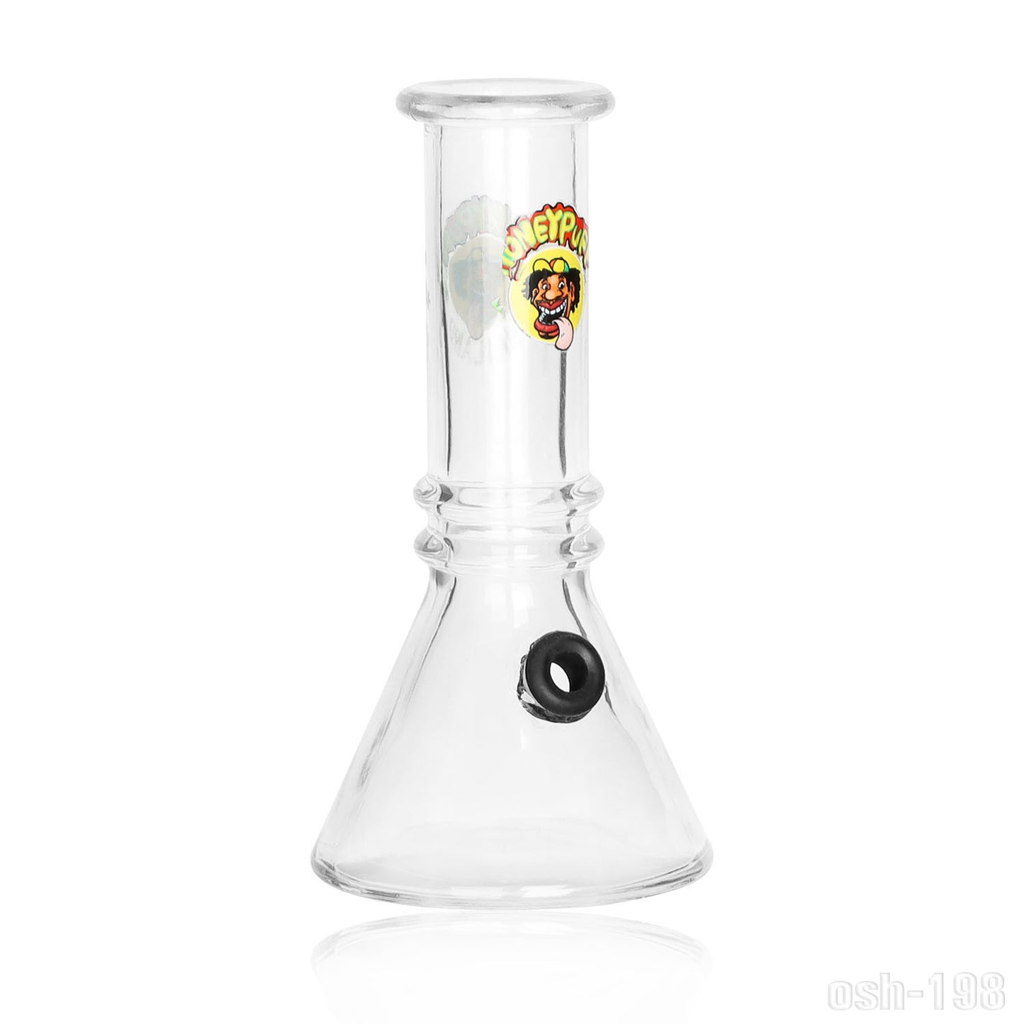 Honeypuff brand small glass bong mini glass bong