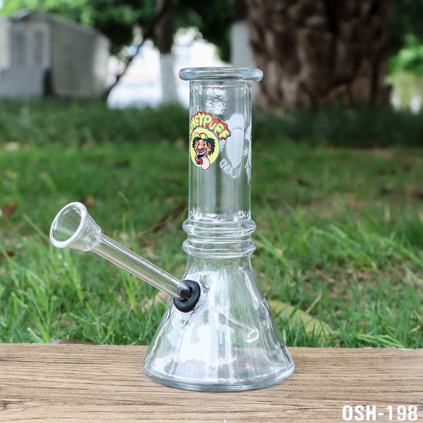 Honeypuff brand small glass bong mini glass bong