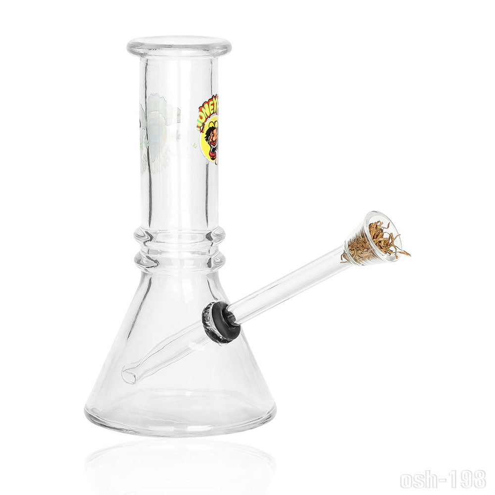 Honeypuff brand small glass bong mini glass bong