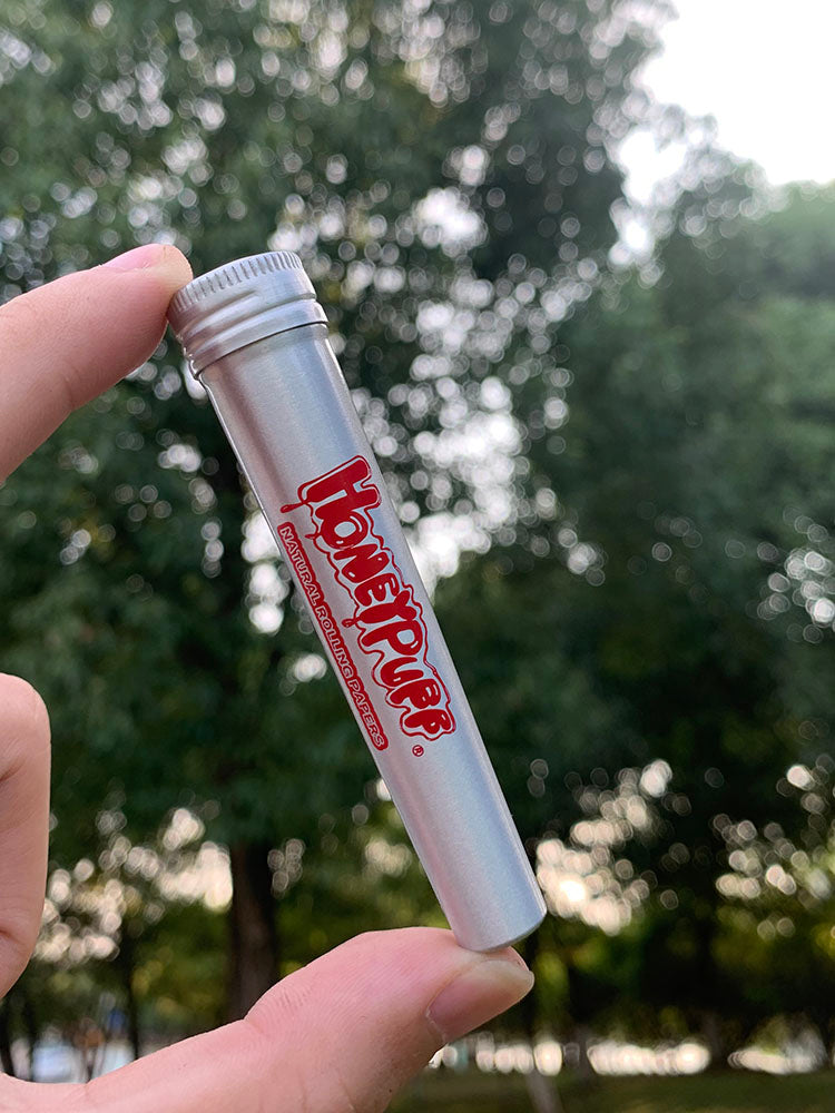Tube métallique en aluminium Honeypuff Doob 86 mm, cône à rouler hermétique, anti-odeurs, accessoires pour fumeurs