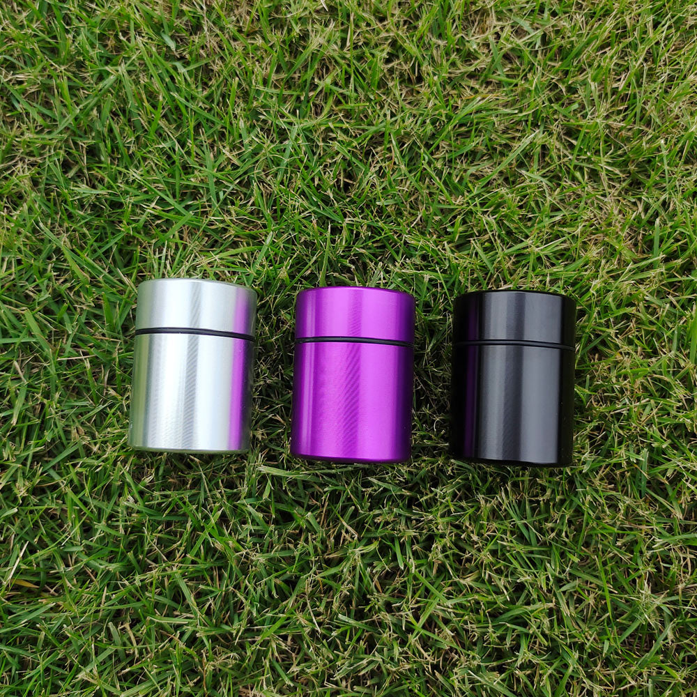 Honeypuff 46 X 34mm Tobacco Metal Aluminum Alloy, Multi-Colored Metal Herbal Case Cigarette Case Cigarette Accessories