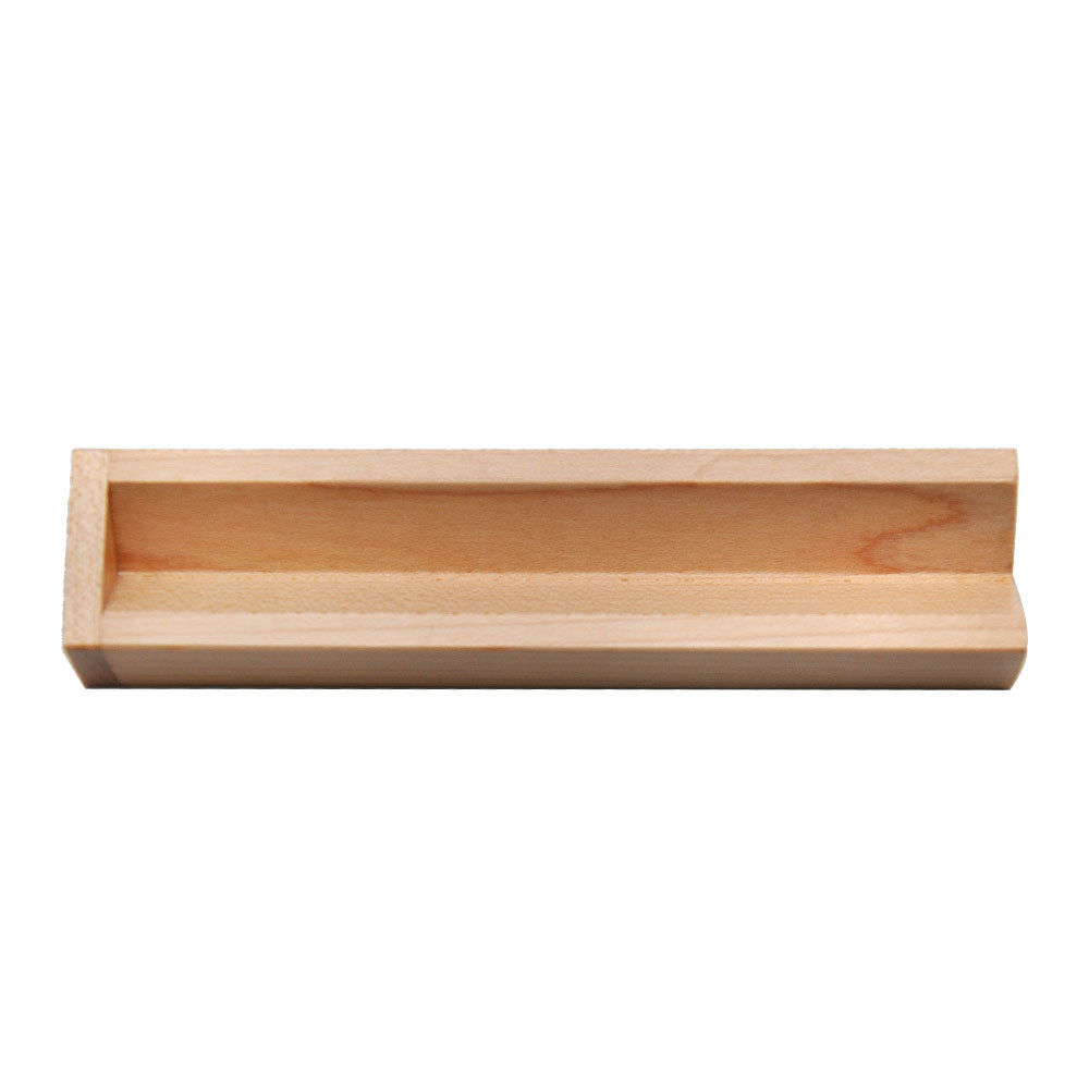 HONEYPUFF Handmade Tobacco Smoking Herb with Orange Lid Cover, Lockable Wooden Box, 5.4” x 2.8” x 2.0” Size Storage Box
