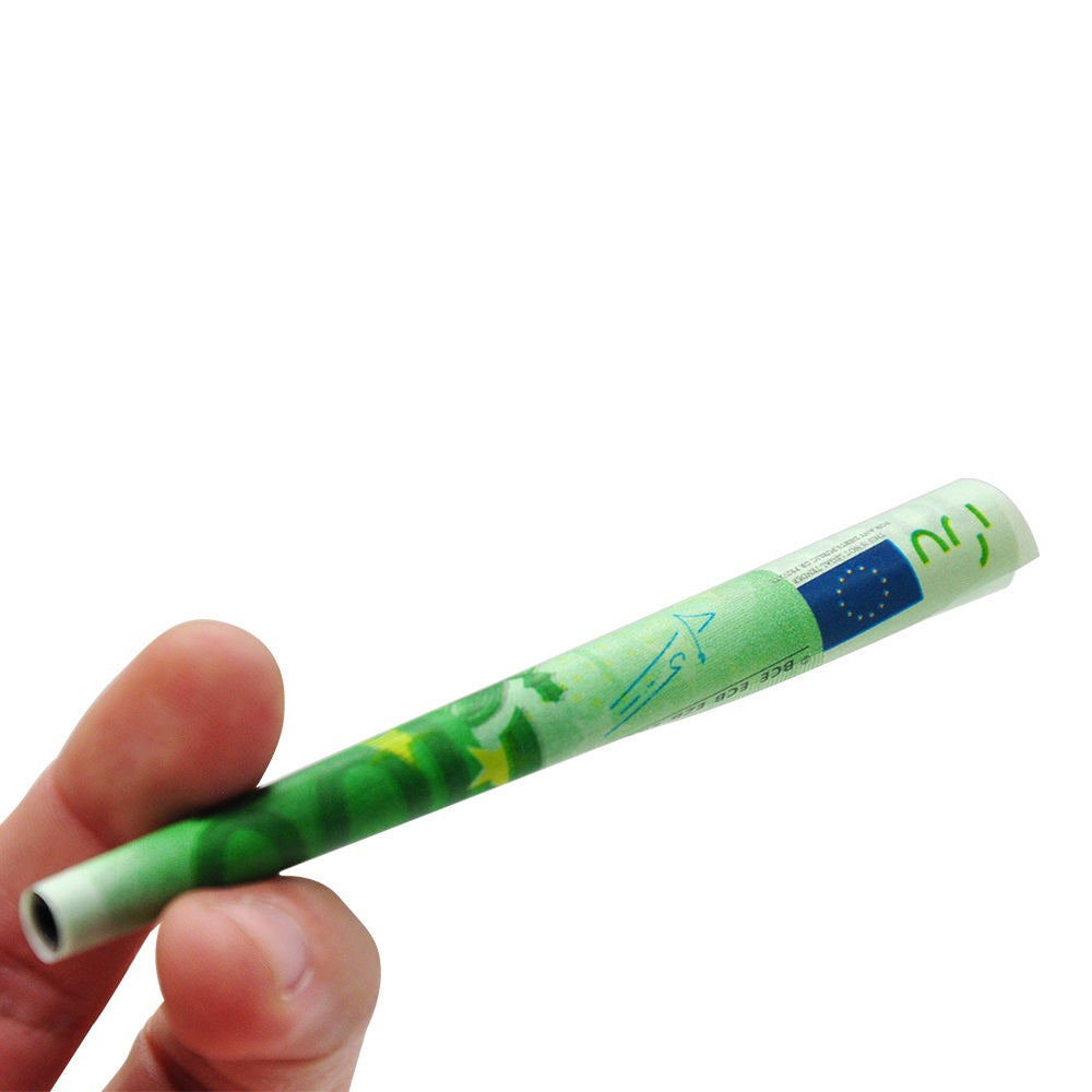 HONEYPUFF 100 Euro Pre Rolled Cigarette Rolling Papers, King Size Rolling Papers, Thin Slow Burning Rolling Paper, 24 Pieces