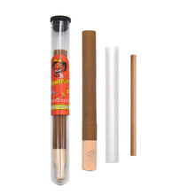 Load image into Gallery viewer, HONEYPUFF Strawberry Flavors Pre Rolled Cones with Wood Tips, King Size Rolling Paper &amp; Glass Cigarette Holder, Slow Burning Rolling Cones, 1 PCS/ Tube 24 Tubes/Box
