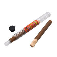 Load image into Gallery viewer, HONEYPUFF Cherry Flavors Pre Rolled Cones with Wood Tips, King Size Rolling Paper &amp; Glass Cigarette Holder, Slow Burning Rolling Cones, 1 PCS/ Tube 24 Tubes/Box
