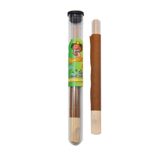 Load image into Gallery viewer, HONEYPUFF Vanilla Flavors Pre Rolled Cones with Wood Tips, King Size Rolling Paper &amp; Glass Cigarette Holder, Slow Burning Rolling Cones, 1 PCS/ Tube 24 Tubes/Box

