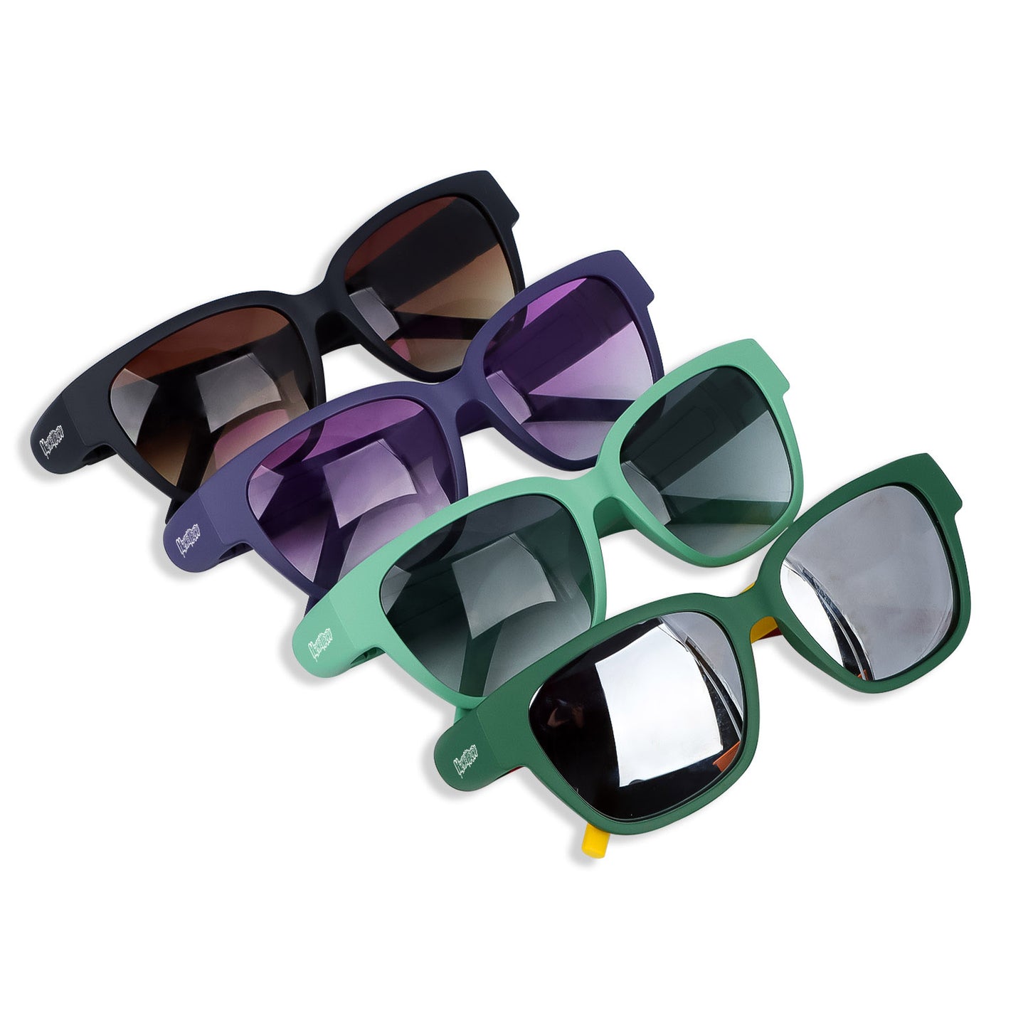 HONEYPUFF New Plastic Sunglasses Shaped Storage Jar, Fashion Style Cigarette Storage Case, Suit 2 Large Cigarettes