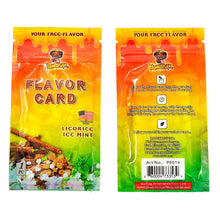 Load image into Gallery viewer, HONEYPUFF Licorice Flavour Cards Insert Infusion For Smoking Accessories