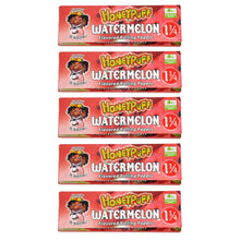 Load image into Gallery viewer, HONEYPUFF 1 1/4 Size Watermelon Flavored Rolling Papers, Slow Burning Cigarette Rolling Papers (50 PCS)
