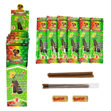 Load image into Gallery viewer, HONEYPUFF Vanilla Flavored Pre Rolled Cones, King Size Pre Rolled Rolling Paper with Tips, Slow Burning Rolling Cones, 2 PCS / Pack 12 Packs / Box

