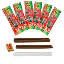 Load image into Gallery viewer, HONEYPUFF Cherry Flavored Pre Rolled Cones, King Size Pre Rolled Rolling Paper with Tips, Slow Burning Rolling Cones, 2 PCS / Pack 12 Packs / Box