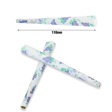 Load image into Gallery viewer, HONEYPUFF Grape Flavor Pre Rolled Cones, King Size Pre Rolled Rolling Paper with Tips, Slow Burning Papers (72 PCS)
