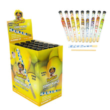 Load image into Gallery viewer, HONEYPUFF Mango Flavors Pre Rolled Cones With Wood Tips, King Size Rolling Paper &amp; Glass Cigarette Holder Slow Burning Rolling Cones