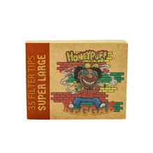 Load image into Gallery viewer, HONEYPUFF 60*47mm Mini Size Rolling Paper Tips, Natural Brown Rolling Tips, 35 Pieces