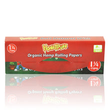 Load image into Gallery viewer, HONEYPUFF Rasta Style Rolling Papers with Rolling Tips, 1 1/4 Size Rolling Paper, Natural Slow Burning Papers, 50 PCS