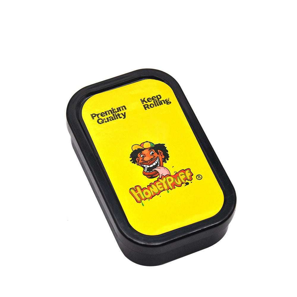 HONEYPUFF Smoking Storage Box, Colorful Plastic Cigarette Stash Case, 101 x 59 mm Cigar Storage Box