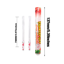 Load image into Gallery viewer, HONEYPUFF Watermelon Flavor Pre Rolled Cones, Clear Rolling Papers, 1 1/4 Size Pre Rolled Rolling Paper with Tips, 2 PCS per Tube

