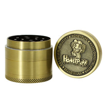 Load image into Gallery viewer, HONEYPUFF 40MM Herb Grinder 4 Layers Zinc Alloy Metal Dry Herb Tobacco Weed Grinder Crusher, kief catcher