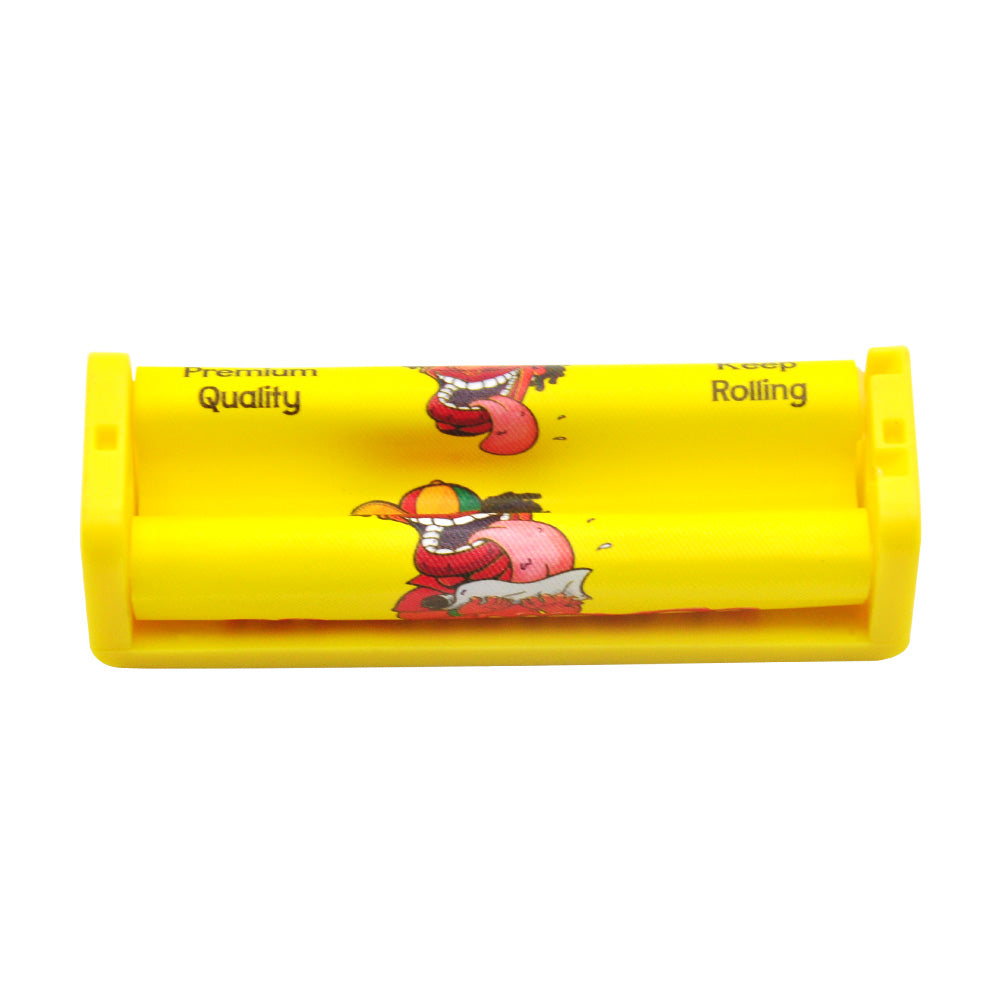 HONEYPUFF 1 1/4 Size Plastic Cigarette Rolling Machine, colorful Rolling Machine, 12 PCS / Box