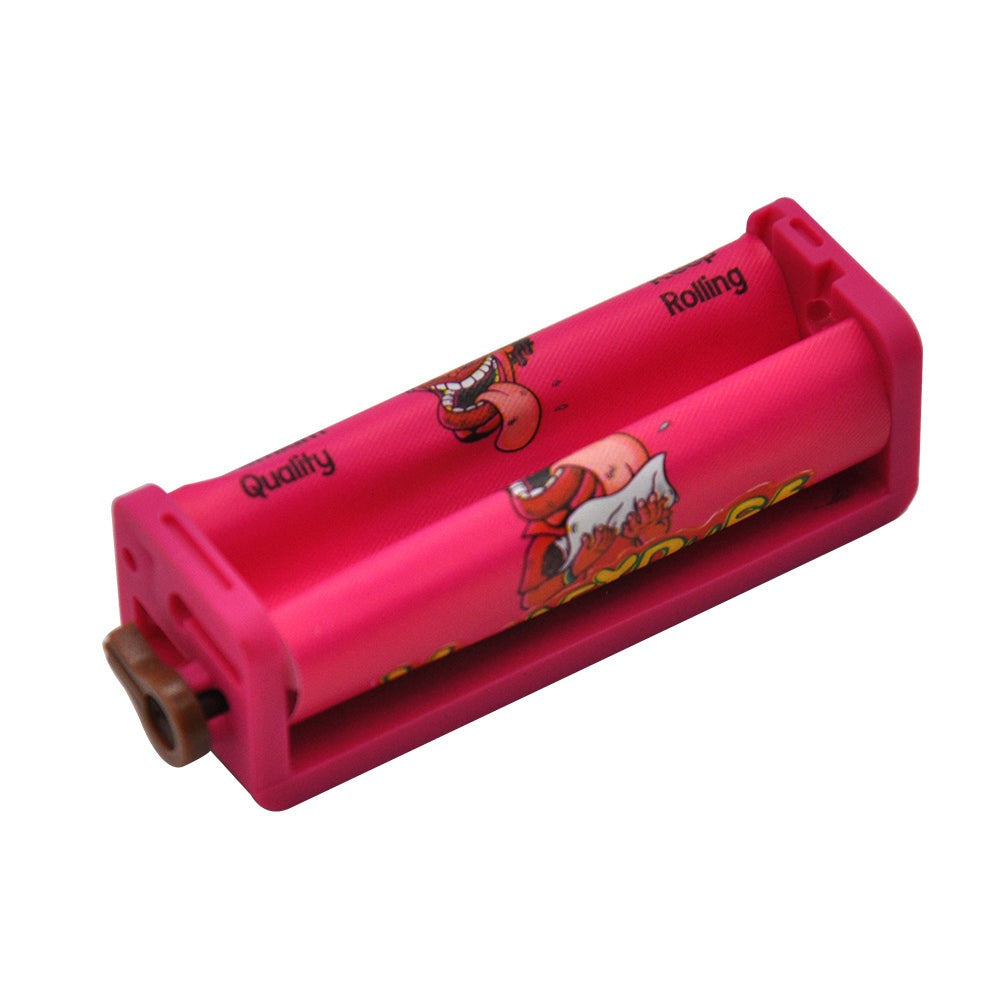 HONEYPUFF 70 mm Size Plastic Cigarette Rolling Machine, Colorful Rolling Paper Machine, 12 PCS / Box