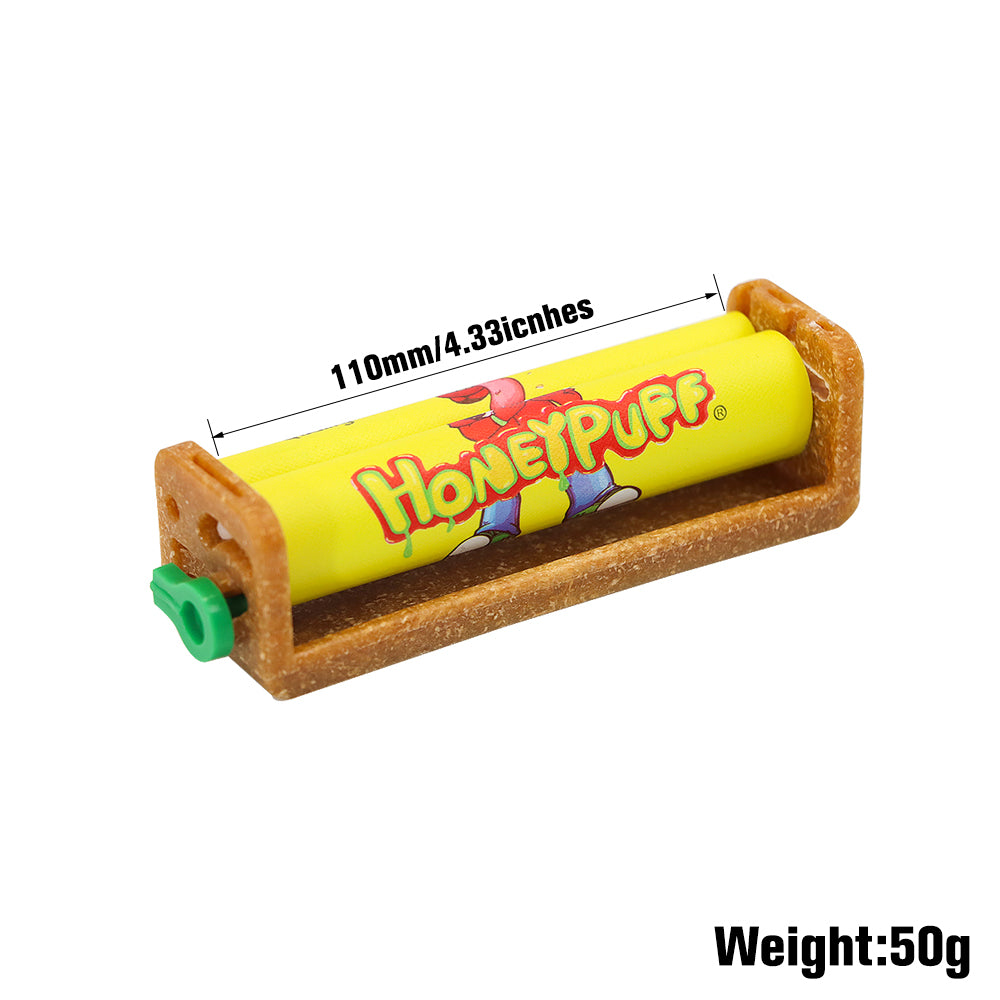 HONEYPUFF Biodegradable Plastic Cigarette Rolling Machine, King Size Rolling Machine, Colorful Rolling Machine, 12 PCS / Box