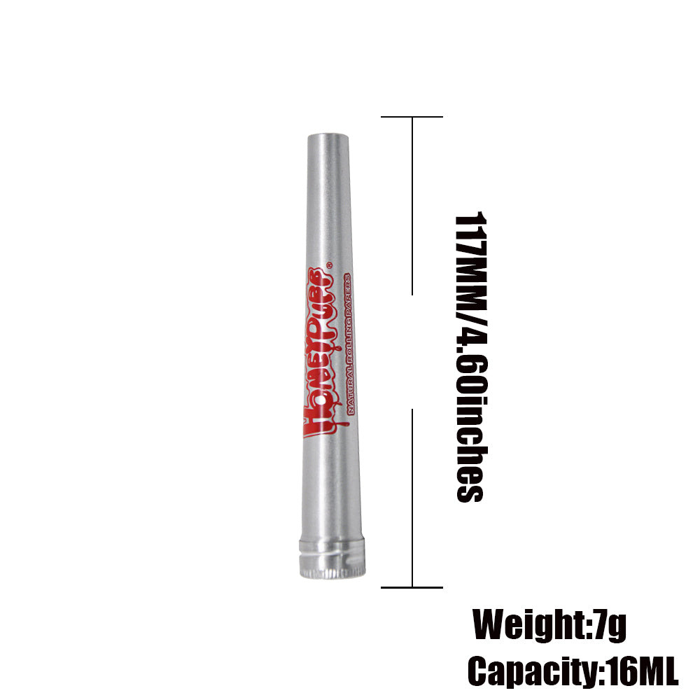 Tube métallique en aluminium Honeypuff Doob 117 mm, cône à rouler hermétique, anti-odeur, accessoires pour fumeurs