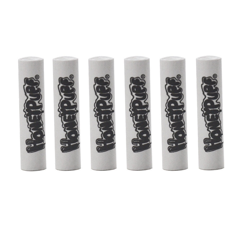 Filtres à charbon actif en céramique Honeypuff, embouts pré-roulés Ø 9, adaptés aux pipes à tabac en bois, 150 filtres par pot