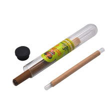 Load image into Gallery viewer, HONEYPUFF Green Apple Flavors Pre Rolled Cones with Wood Tips, King Size Rolling Paper &amp; Glass Cigarette Holder, Slow Burning Rolling Cones, 1 PCS/ Tube 24 Tubes/Box