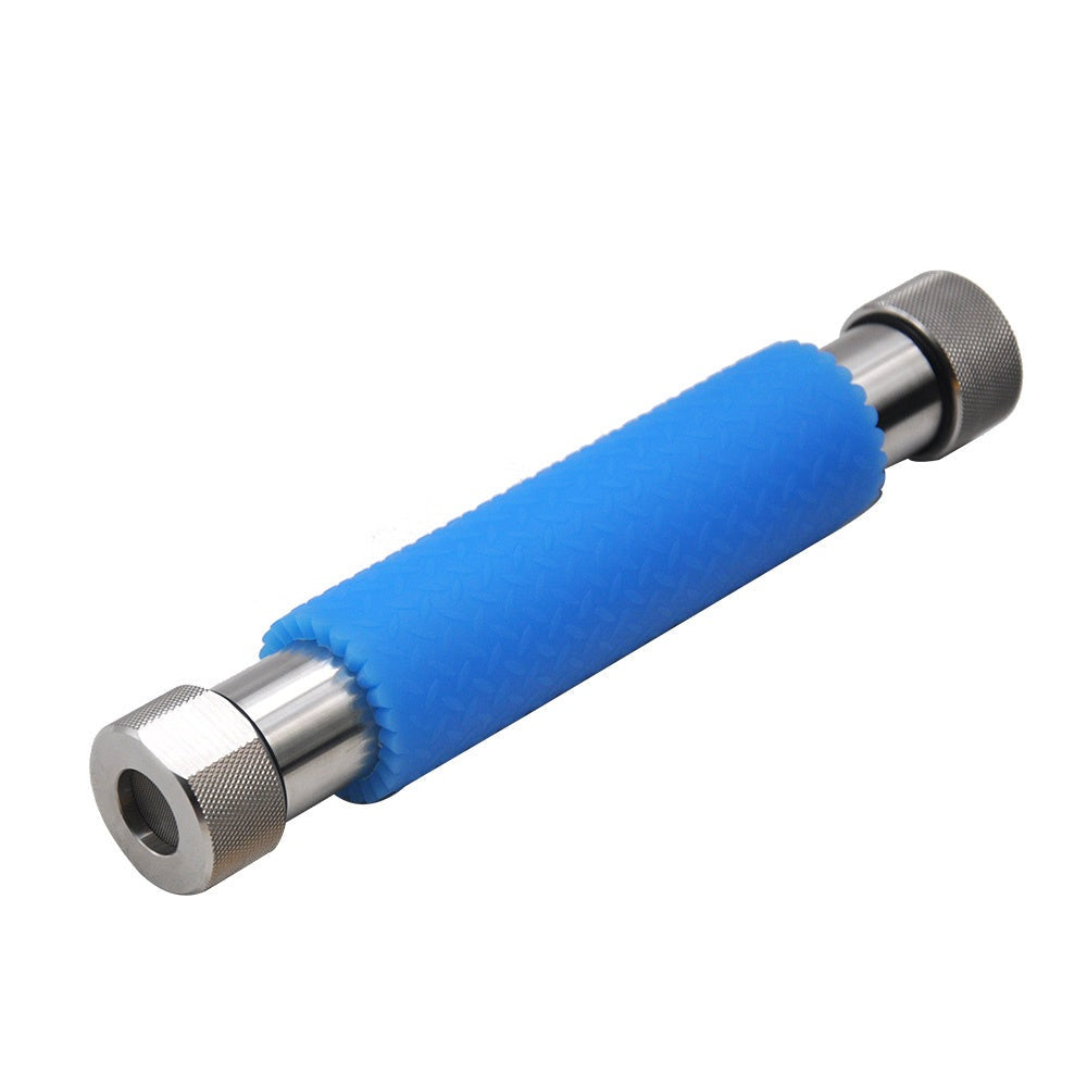 HONEYPUFF Stainless Steel Cannabis Oil Extractor; super easy to use and includes a heavy duty filter and silicone grip for ease of use.