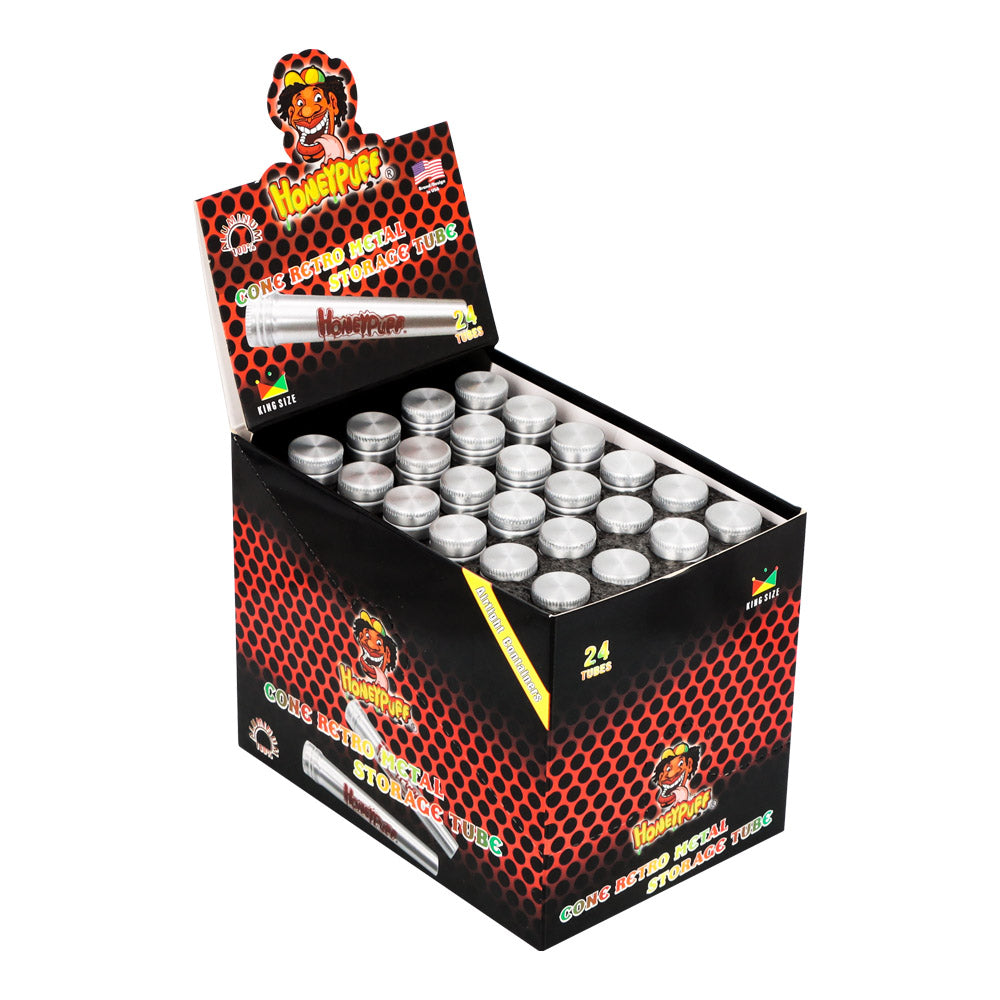 Tube métallique en aluminium Honeypuff Doob 117 mm, cône à rouler hermétique, anti-odeur, accessoires pour fumeurs