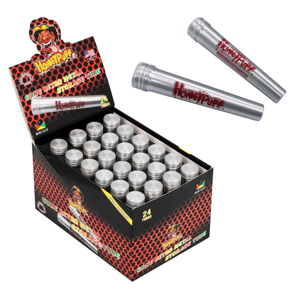 Tube métallique en aluminium Honeypuff Doob 86 mm, cône à rouler hermétique, anti-odeurs, accessoires pour fumeurs